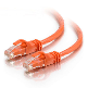 Orange Cat6 Snagless Ethernet Network Cable