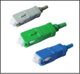 SC Simplex Connectors, with options, part numbers, and prices.
