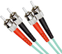 FC Duplex OM3 10Gb 50/125um Multimode Fiber Optic Cable 
