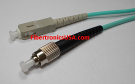 SC to FC Simplex Multimode 50/125�m 10Gb OM3 Fiber Optic Patch Cable 