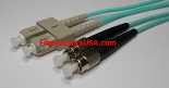 SC to FC Duplex Multimode 50/125�m 10Gb OM3 Fiber Optic Patch Cable