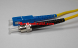 SC to ST Simplex Single Mode 9/125�m Fiber Optic Patch Cable 