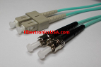 SC to ST Duplex Multimode 50/125�m 10Gb OM3 Fiber Optic Patch Cable