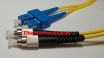 SC to FC Duplex Single Mode 9/125�m Fiber Optic Patch Cable