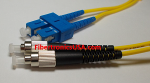 SC to FC Duplex Single Mode 9/125�m Fiber Optic Patch Cable