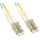 LC Duplex OM3 10Gb 50/125um Multimode Fiber Optic Cable 
