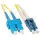 SINGLEMODE DUPLEX FIBER CABLE SC TO LC