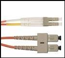 LC to SC 62.5um Multi Mode 3mm Riser Patch Cable