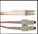 LC to SC 62.5um Multi Mode 3mm Riser Patch Cable