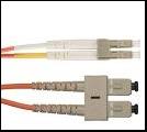 LC to SC 62.5um Multi Mode 3mm Riser Patch Cable