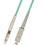 LC to SC Multimode Simplex 50/125 10G fiber optic patch cables